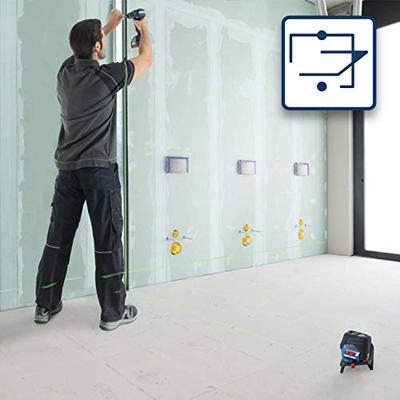 Bosch Professional GCL2-50 CG+RM2 Punt- en lijnlaser Zelfnivellerend Reikwijdte (max.): 20 m