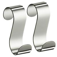 Handdoekhaak Smedbo Dry 2 Stuks 2,2x5,25x6,4 cm Chroom - thumbnail