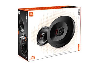 JBL Stage3 9637 - 6" x 9" Inch - Coaxiale speakers - 375 Watt Piek - Zwart