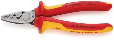Knipex 97 78 180 Krimptang Adereindhulzen 0.25 tot 16 mm²