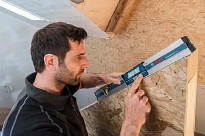 Bosch Professional Neigungsmesser GIM 60 L=60cm 4xAA-Batterie+Tasche 0601076700 Digitale hellingsmeter 360 °