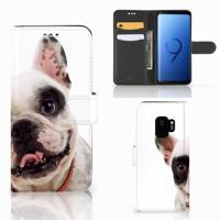 Samsung Galaxy S9 | Telefoonhoesje | Met pasjeshouder | Franse Bulldog - thumbnail
