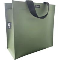 Clarijs shoppertas pvc 23l matt olijf - thumbnail