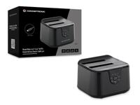 Conceptronic DONN12B basisstation voor opslagstations USB 3.2 Gen 1 (3.1 Gen 1) Type-B Zwart - thumbnail