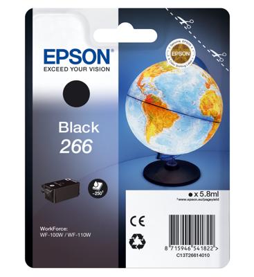 Epson Inktcartridge 266 Origineel Zwart C13T26614010