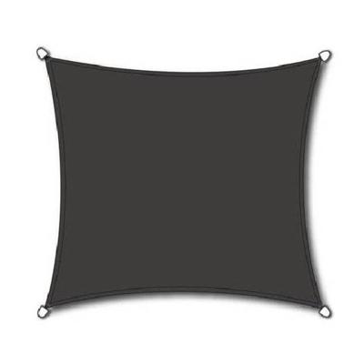 Schaduwdoek vierkant 3.6 meter antraciet Schaduwdoek vierkant 3.6 meter antraciet