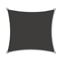 Schaduwdoek vierkant 3.6 meter antraciet - thumbnail
