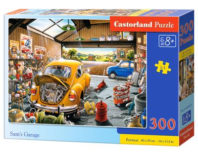 Sam's Garage Puzzel 300 Stukjes Sam's Garage Puzzel 300 Stukjes