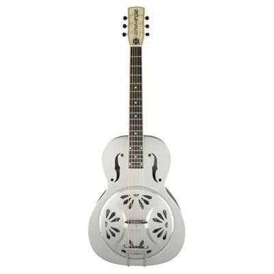 Gretsch G9221 Bobtail Round-Neck Steel Body elektrisch-akoestische resonatorgitaar - thumbnail