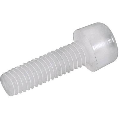 TOOLCRAFT 830333 Cilinderkopschroeven M6 60 mm Binnenzeskant (inbus) DIN 912 Kunststof, Polyamide 10 stuk(s)