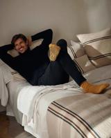 Falke Homepads Huis Sok Heren Dark Blue 39-42 - thumbnail