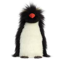 Aurora pinguïnknuffel Theo Rock Hopper 26,5 cm pluche wit/zwart - thumbnail
