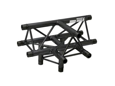 ALUTRUSS DECOLOCK DQ3-SPAT43 4-way T-Piece / bk