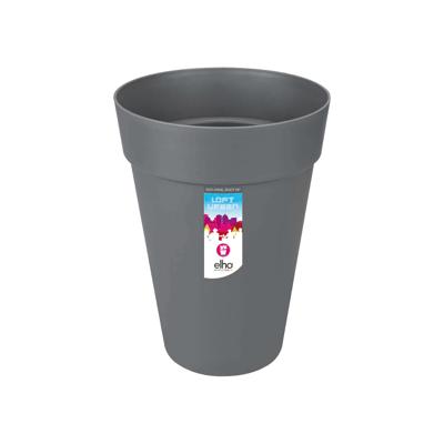 Elho pot loft urban rond hoog D28cm antraciet