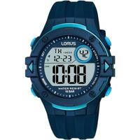 Lorus R2325PX9 Horloge Digitaal siliconen blauw 40 mm - thumbnail