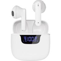 VIVANCO Bluetooth® 5.3 True Wireless Earphones, Digital-Display. In-ear hoofdtelefoon met oplaadcase (wit) - thumbnail