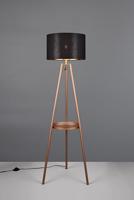 Trio Staande vloerlampColette zwart met goud - R41561065 - thumbnail