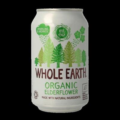 Whole Earth Sparkling elderflower bio 330 Milliliter Whole Earth Sparkling elderflower bio 330 Milliliter
