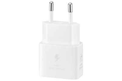 Samsung Samsung Schnellladegerät, USB-C, 25W Laadadapter 25 W USB-C Wit - thumbnail