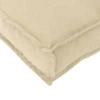 Pallet Kussen Set 2 pcs Beige 180 x 40 x 8 cm Oxford Stof - thumbnail