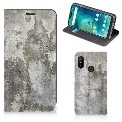 Xiaomi Mi A2 Lite Standcase Beton Print Xiaomi Mi A2 Lite Standcase Beton Print