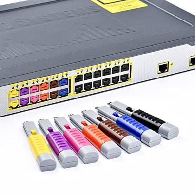 Smartkeeper NL03PKOR RJ45 LAN-poortslot Set van 10 stuks Oranje Incl. 1 sleutel - thumbnail