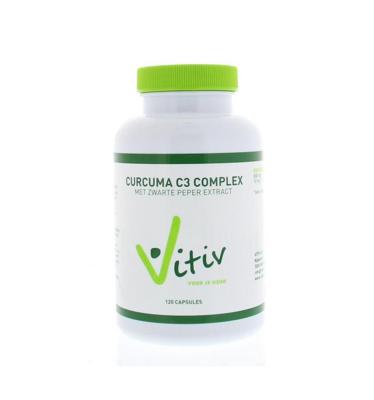 Vitiv Curcuma met zwarte peper 120 Capsules