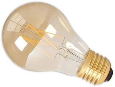 Kooldraadlamp 'Bol' E27 LED 6W goldline, dimbaar