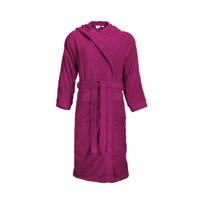 The One Badjas met capuchon 420 gram Magenta-L/XL - thumbnail