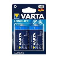 Alkalinebatterij, mono, D, LR20, 1,5V Longlife Power, detailhandel Blister (2-Pack) - thumbnail