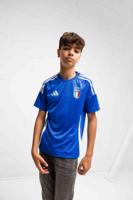 Italië Fans Shirt Thuis Junior 2024-2026 - Maat 140 - Kleur: Blauw | Soccerfanshop - thumbnail