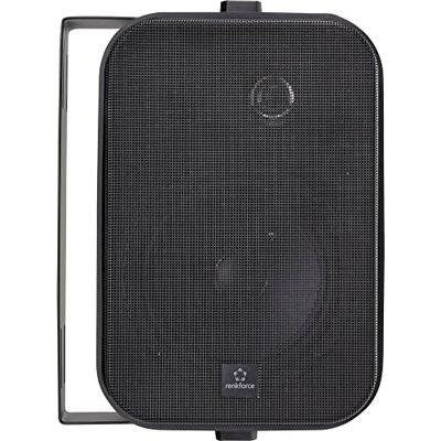 Renkforce Control 250 Luidspreker voor buiten 30 W IP54 Zwart 1 paar