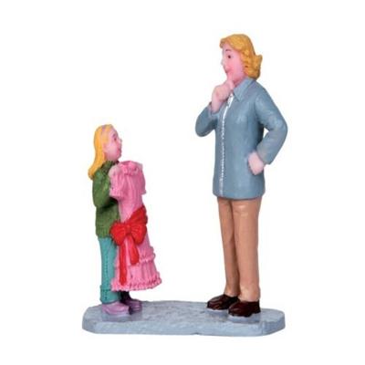 Kerstfiguur Pretty dress mommy LEMAX - Lemax