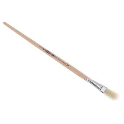 Copenhagen Pro Platte Lyonpenseel | Maat 12 | Wit Chinees varkenshaar | FSC ongelakte houten steel - 23.141.12