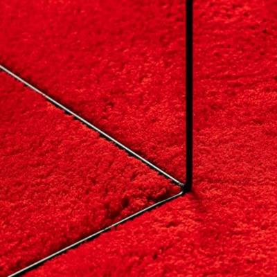 VidaXL Vloerkleed huarte laagpolig zacht wasbaar 100x200 cm rood VidaXL Vloerkleed huarte laagpolig zacht wasbaar 100x200 cm rood