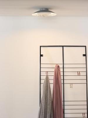 Lucide FOSKAL Plafonnière 1xGeïntegreerde LED - Zilver Lucide FOSKAL Plafonnière 1xGeïntegreerde LED - Zilver