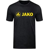 JAKO 6160K T-Shirt Promo Kids - Zwart Gemeleerd/Citroen - 116 - thumbnail