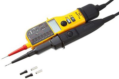Fluke T150 Tweepolige spanningstester CAT III 690 V, CAT IV 600 V Akoestisch, LCD, LED, Vibratie Fluke T150 Tweepolige spanningstester CAT III 690 V, CAT IV 600 V Akoestisch, LCD, LED, Vibratie