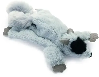 Beeztees kattenspeelgoed catnip platte Tex 2x15x27cm grijs