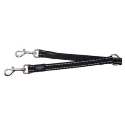 Rogz For Dogs fanbelt splitter zwart