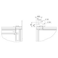 Schneider Electric NSYSFWFIX Staal 1 stuk(s) - thumbnail