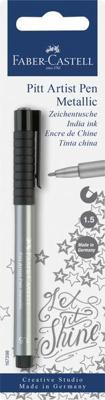 Faber Castell fc-167398 tekenstift pitt artist pen 251 zilver Faber Castell fc-167398 tekenstift pitt artist pen 251 zilver