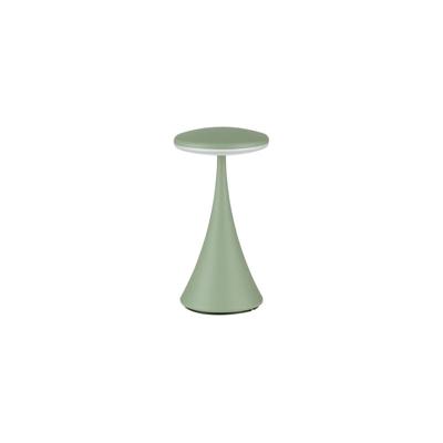 Lyora TafellampElbo olijfgroen met USB - 9030136
