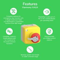 Schneider Electric XALK178 Noodstopschakelaar IP67 1 stuk(s) - thumbnail