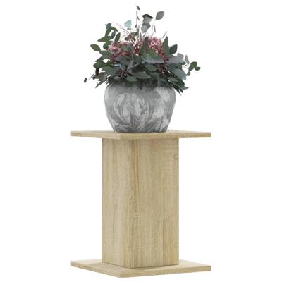 Plantenstandaards 2 st 30x30x40 cm bewerkt hout sonoma eiken Plantenstandaards 2 st 30x30x40 cm bewerkt hout sonoma eiken