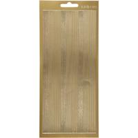 Creativ Company Stickers, randen, vel 10x23 cm, goud, 1 vel - thumbnail