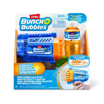 Zeepbellenpistool Zuru BunchO Mini Bubble Blaster 20 x 20 x 7 cm Blauw