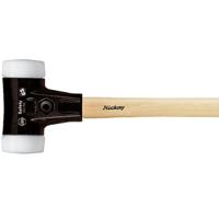 Wiha Kunststof hamer Safety | middelzacht/zeer hard | met hickorysteel | rond-slagkop | 185 mm | 80L mm - 26674 - 26674 - thumbnail