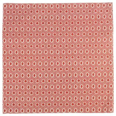 Fair Trade kussenhoes graphic rood 45 x 45 cm | 12 stuks