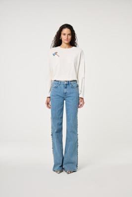 Fabienne Chapot Jeans Thea Wide Leg | Mid Blue
